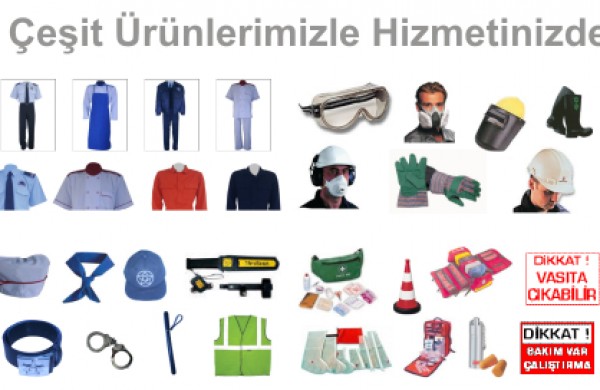 İş Güvenliği Malzemeleri